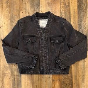 Anthropologie Women’s Bomber Jean Jacket